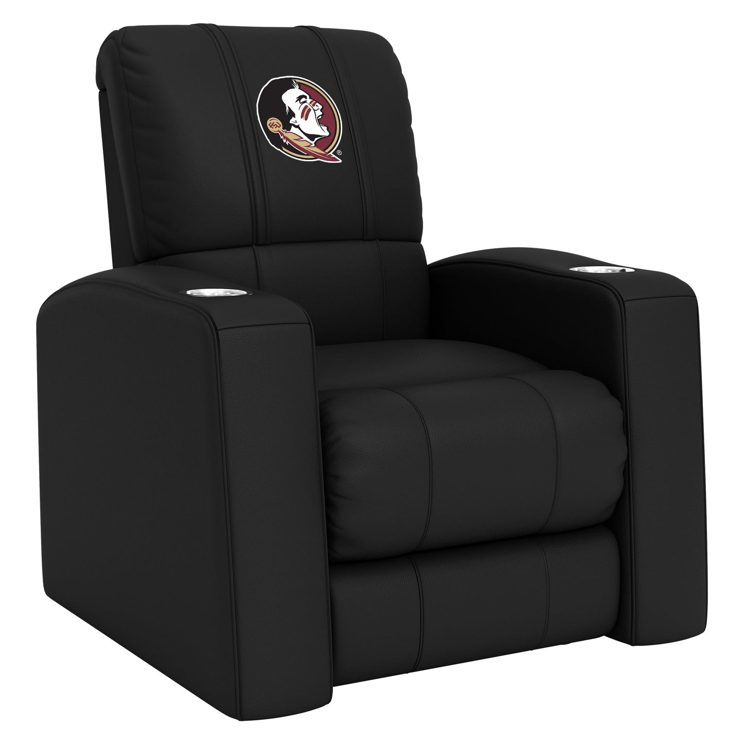 Relax Home Theater Recliner with Florida State Seminoles Logo Panel