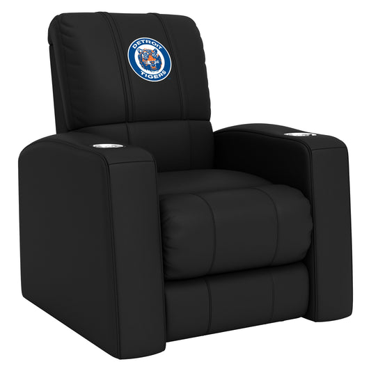 Relax Home Theater Recliner with Detroit Tigers Cooperstown