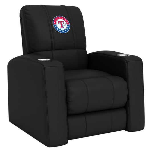 Relax Home Theater Recliner with Texas Rangers Logo