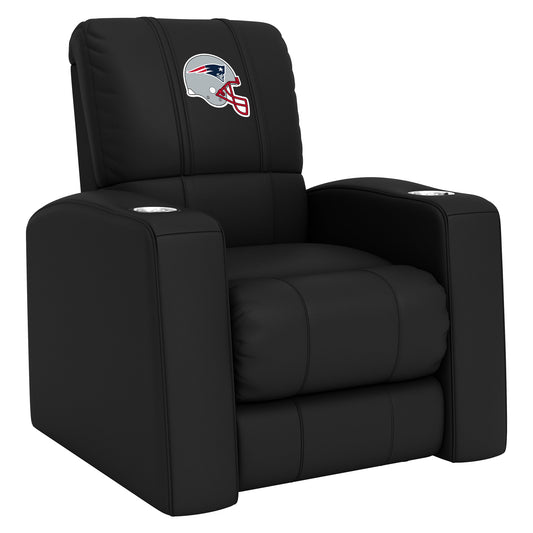 Relax Home Theater Recliner with  New England Patriots Helmet Logo