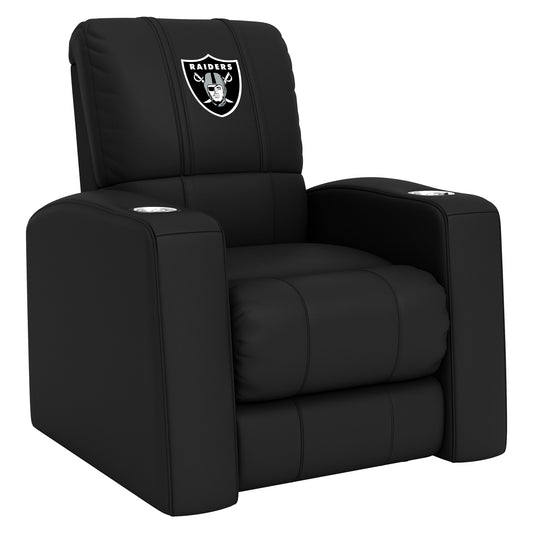 Relax Home Theater Recliner with  Las Vegas Raiders Primary Logo