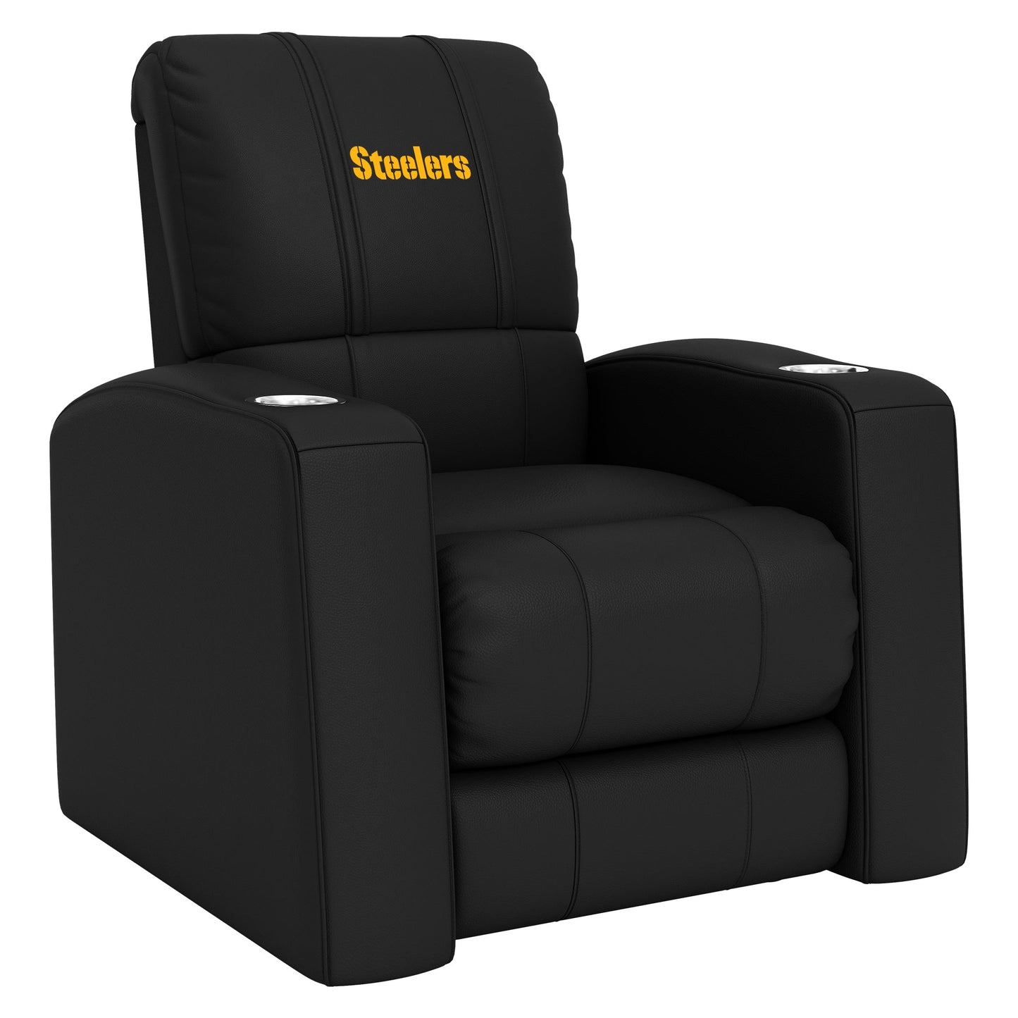 Relax Home Theater Recliner with  Pittsburgh Steelers Secondary Logo