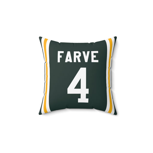 Brett Farve Green Bay Packers Pillow