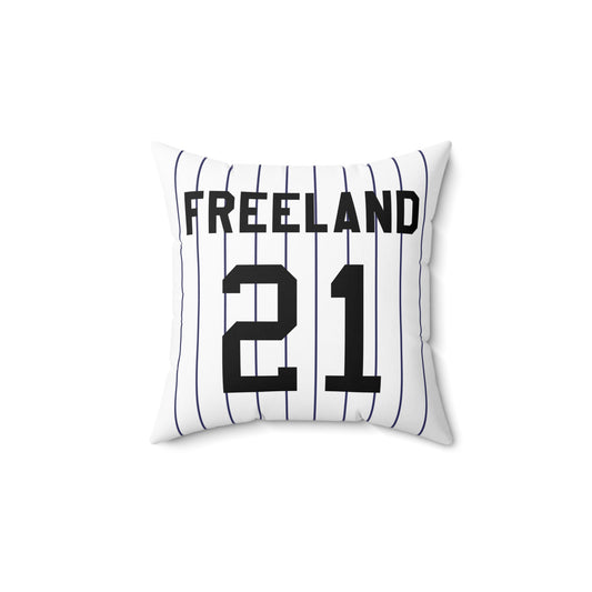 Kyle Freeland Colorado Rockies Pillow