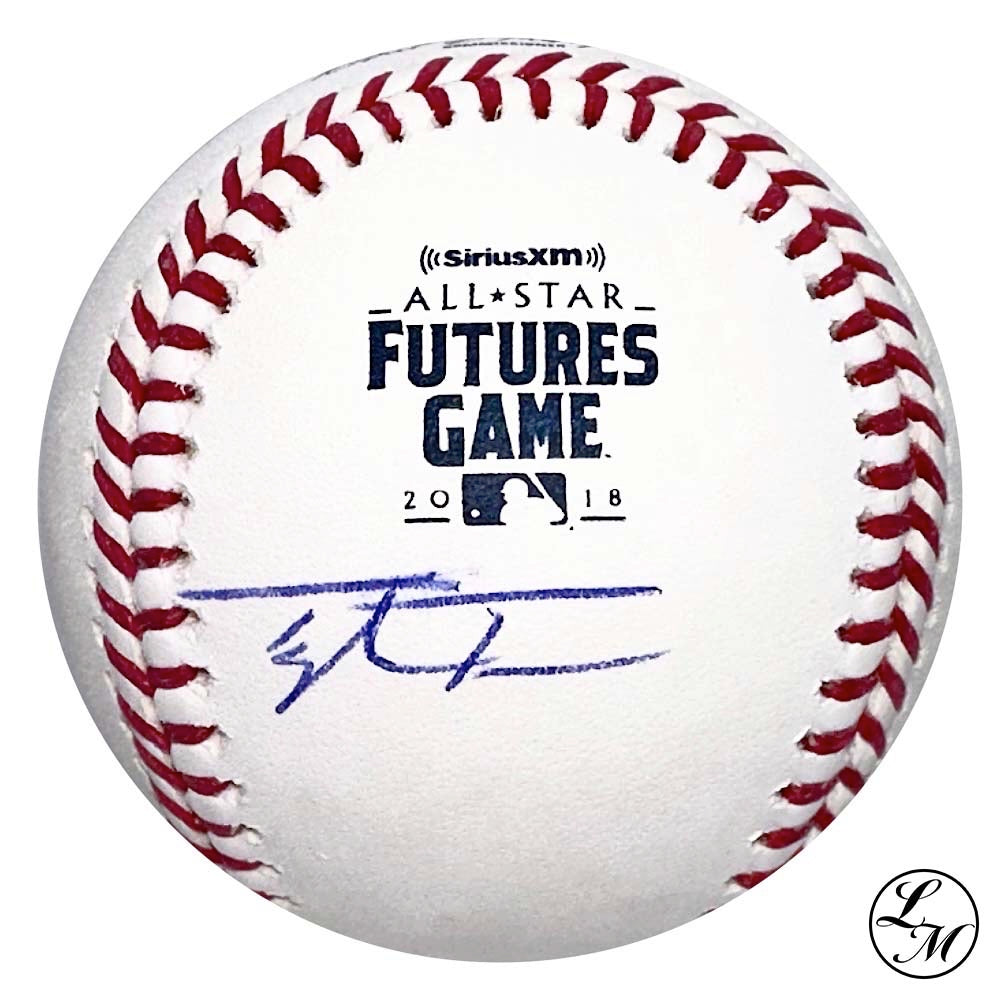 Taylor Trammel Autographed Seattle Mariners 2018 Futures Game Baseball COA