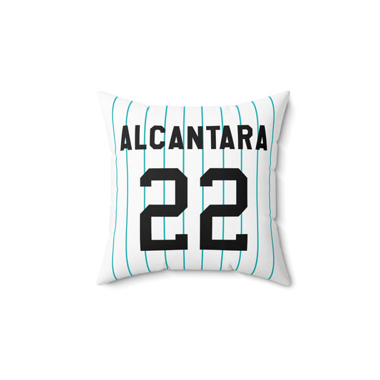 Sandy Alcantara Miami Marlins Pillow