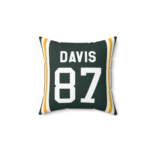 Willie Davis Green Bay Packers Pillow