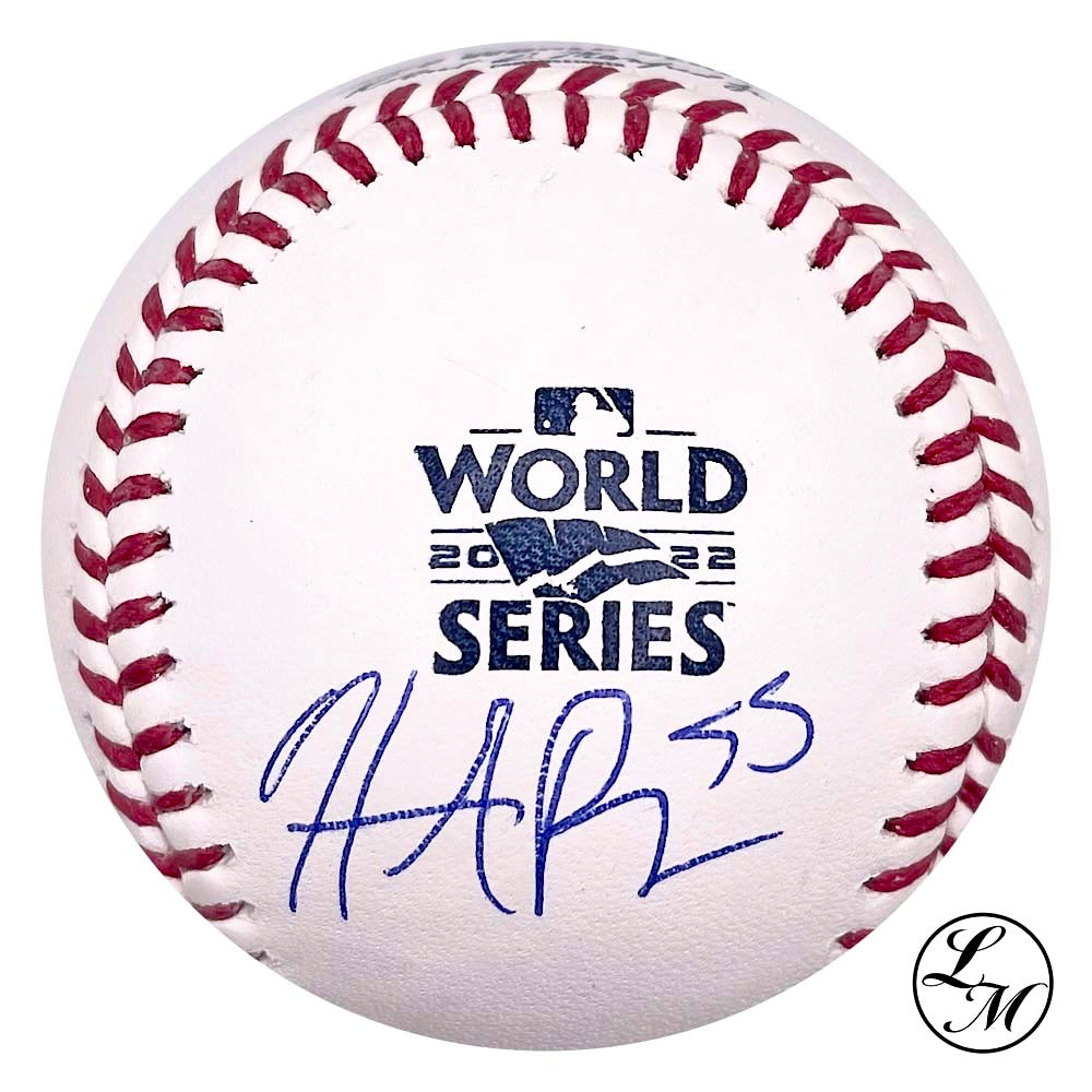 Hunter Brown Astros Autographed 2022 World Series Baseball JSA COA