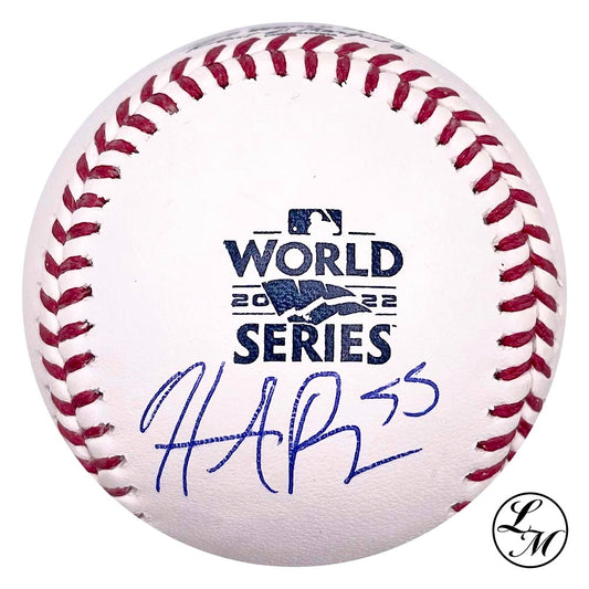 Hunter Brown Astros Autographed 2022 World Series Baseball JSA COA