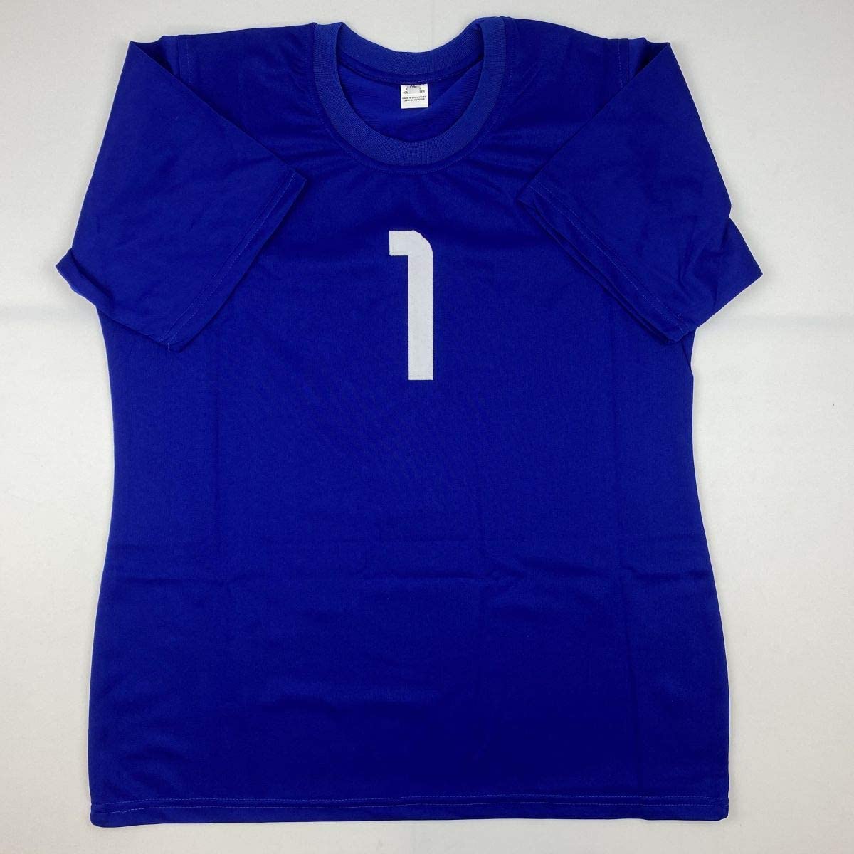 Autographed/Signed Hope Solo Blue Soccer Team USA World Cup Jersey JSA COA