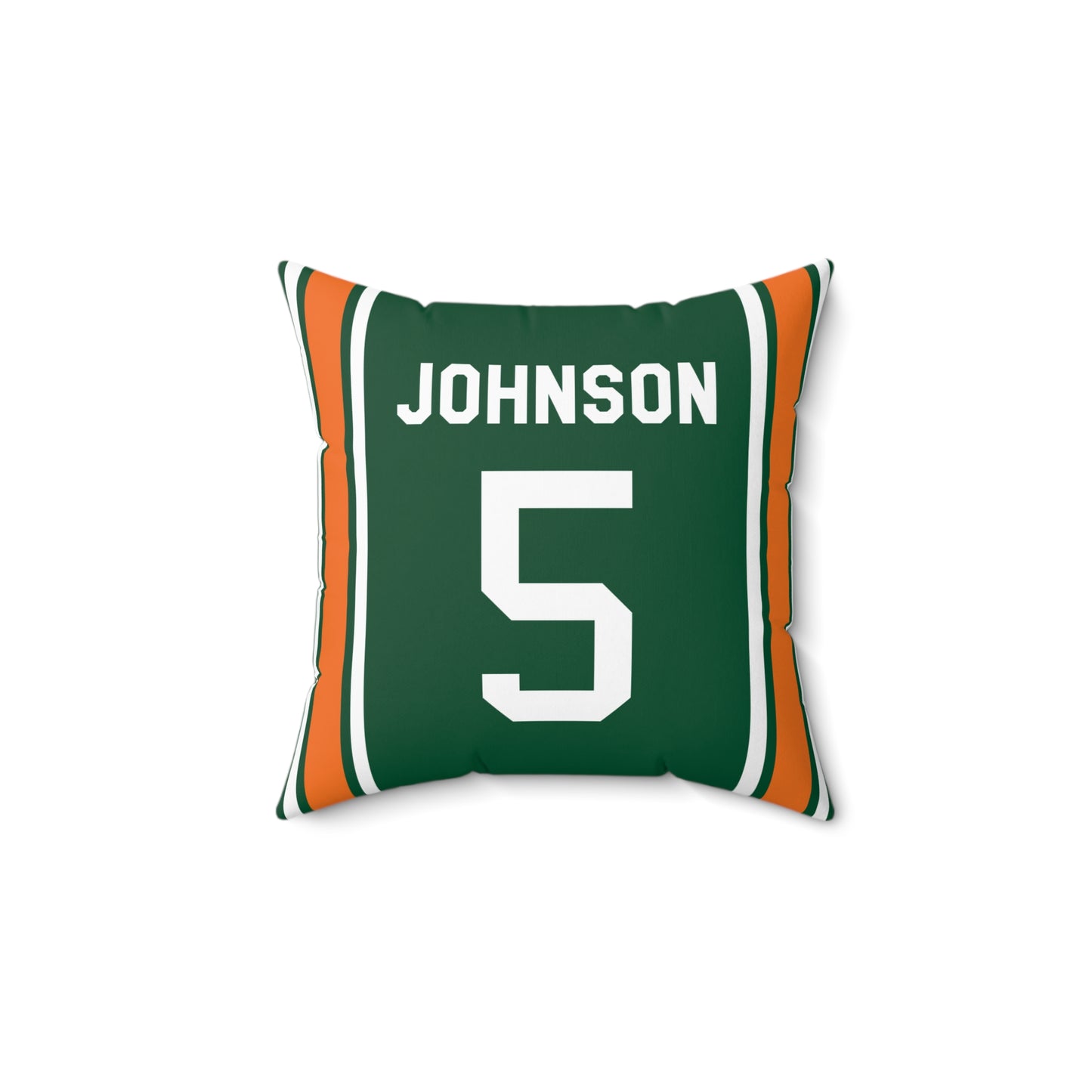 Andre Johnson Miami Hurricanes Pillow