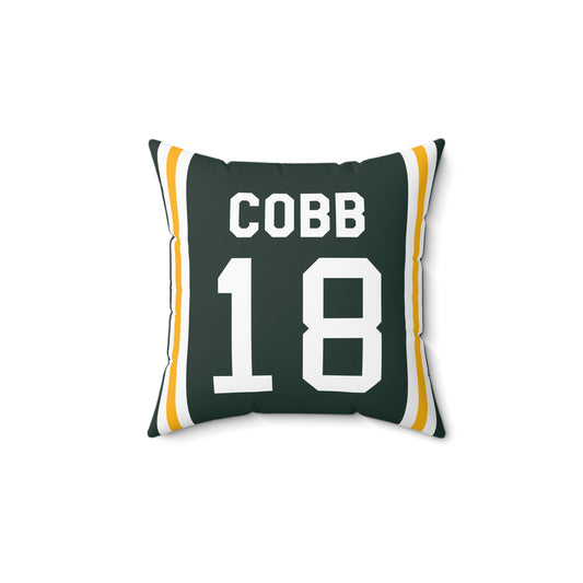 Randall Cobb Green Bay Packers Pillow