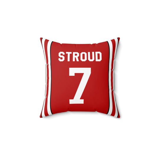 CJ Stroud Ohio State Buckeyes Pillow