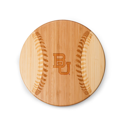 Baylor Bears - Home Run! Baseball Cutting Board & Serving Tray