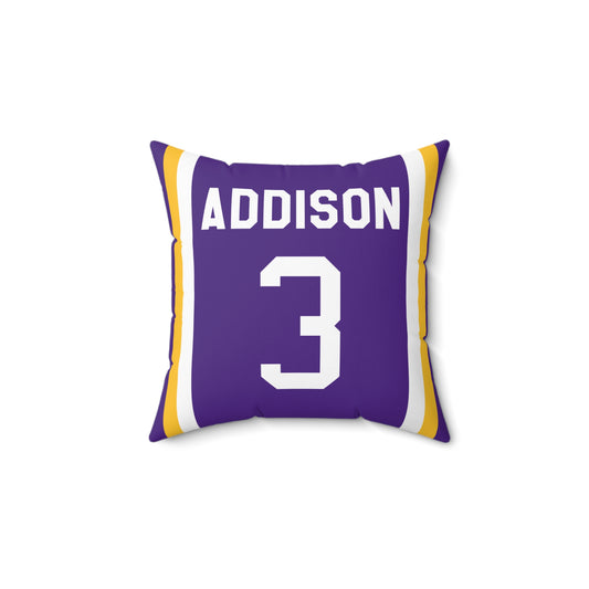 Jordan Addison Minnesota Vikings Pillow