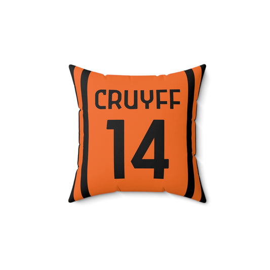 Johan Cruyff Netherlands National Team Pillow Barcelona