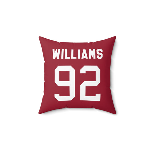 Quinnen Williams Alabama Crimson Tide Pillow