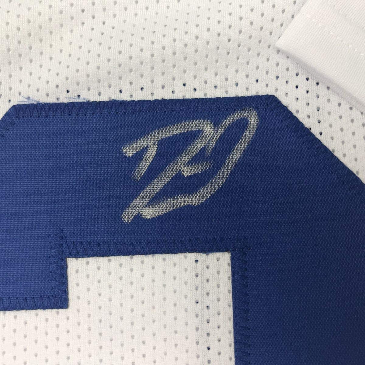 Autographed/Signed Darius Shaquille Leonard Indianapolis White Football Jersey JSA COA