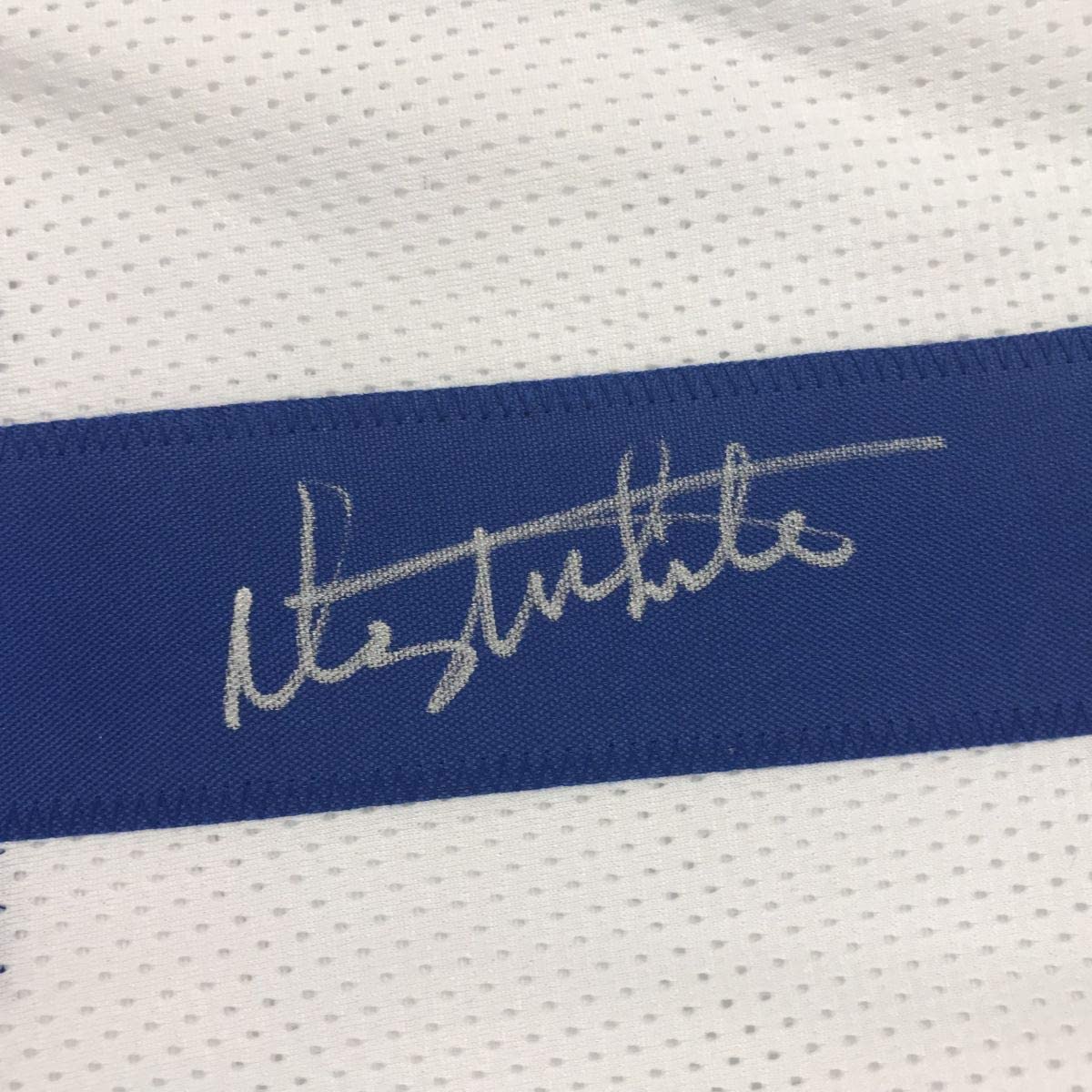 Autographed/Signed Danny White Dallas White Football Jersey JSA COA