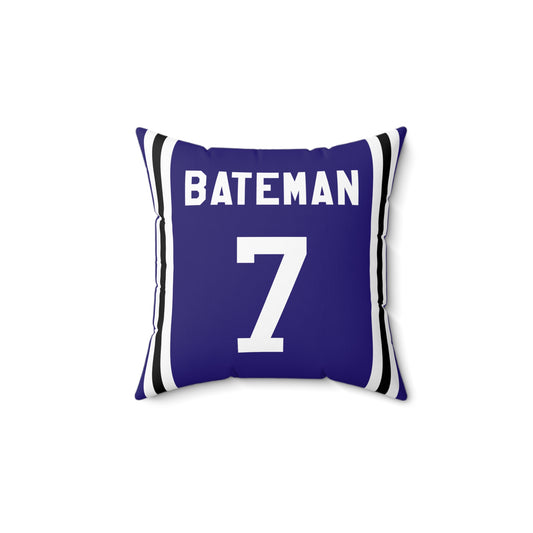 Rashod Bateman Baltimore Ravens Pillow