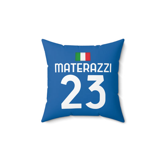 Marco Materazzi Italy National Team Pillow World Cup Champions