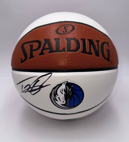 Tim Hardaway Jr Autographed Dallas Mavericks Basketball JSA COA