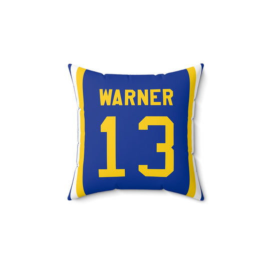 Kurt Warner Los Angeles Rams Pillow