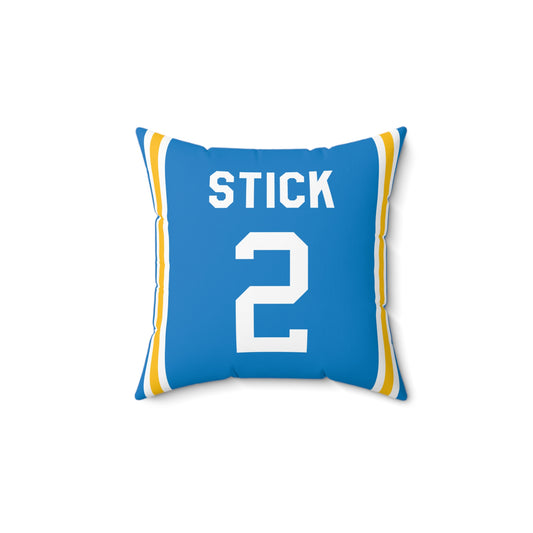 Easton Stick Los Angeles Chargers Pillow