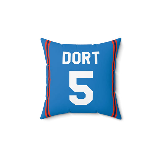 Luguentz Dort Oklahoma City Thunder Pillow