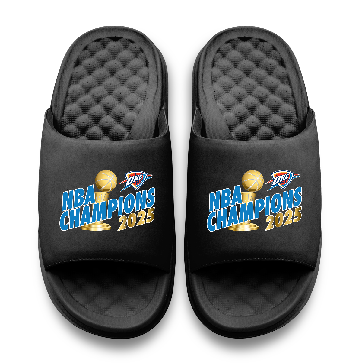 Oklahoma City Thunder 2025 NBA Finals Champions Collage Motive