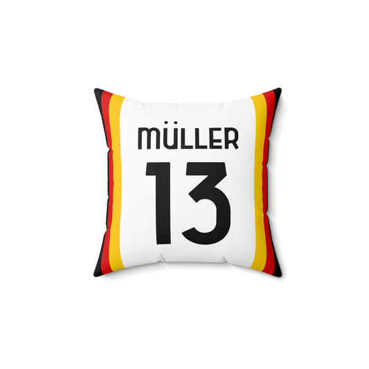 Gerd Muller Germany National Team Pillow