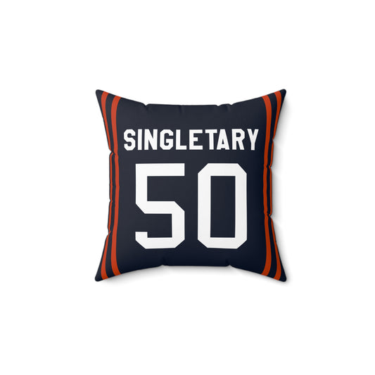 Mike Singletary Chicago Bears Pillow