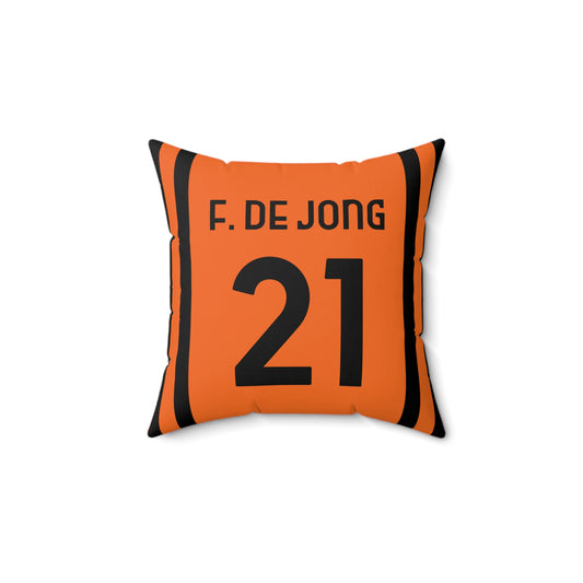 Frankie de Jong Netherlands National Team Pillow Barcelona