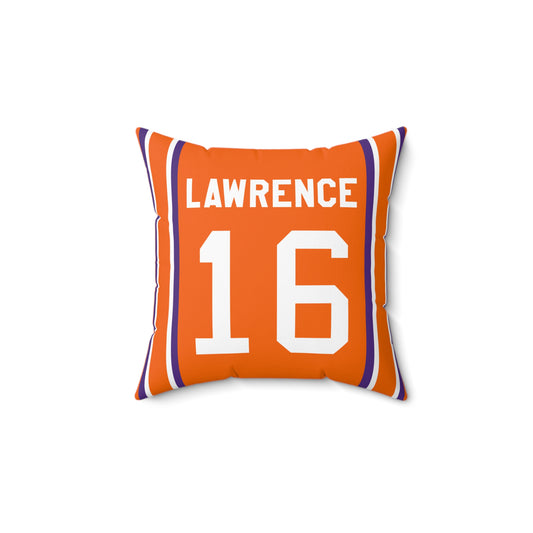 Trevor Lawrence Clemson Tigers Pillow