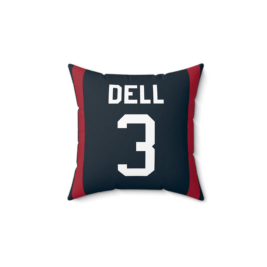 Tank Dell Houston Texans Pillow