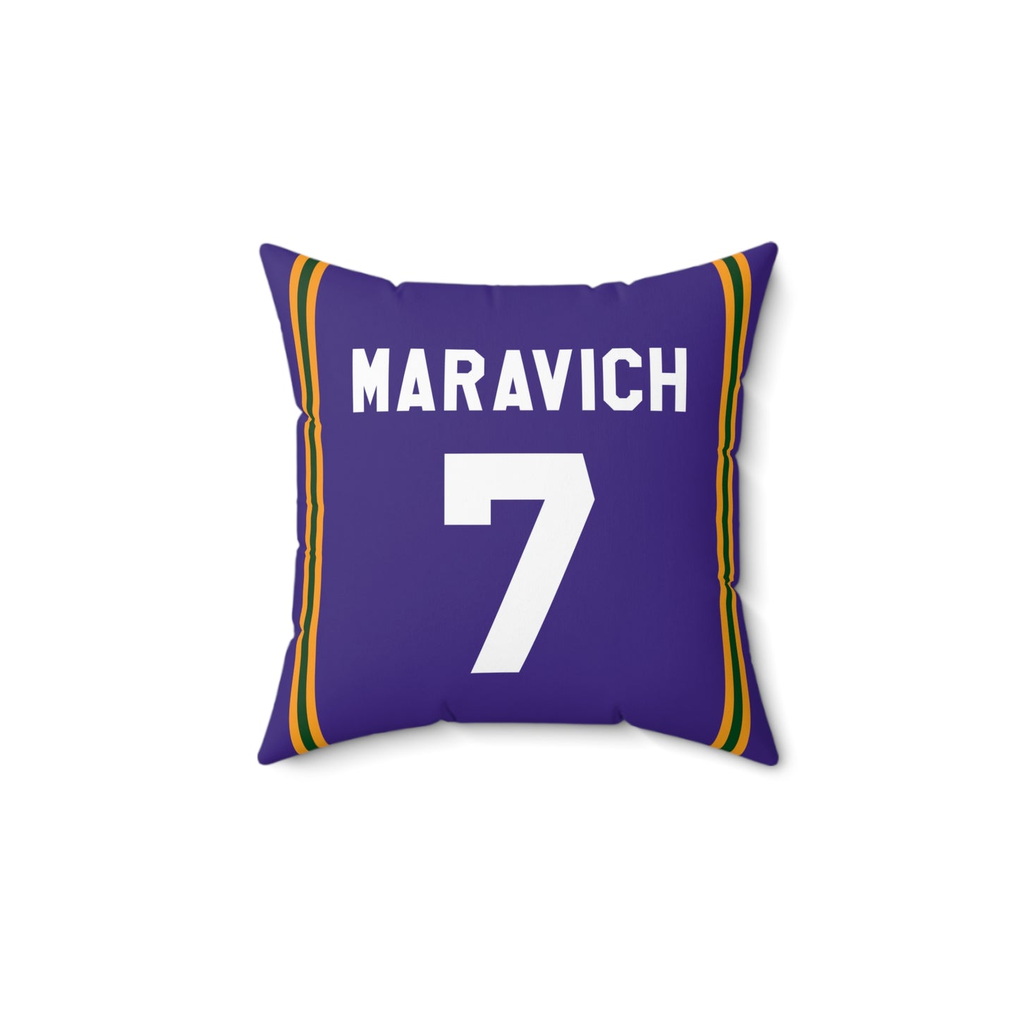 Pete Maravich Utah Jazz Pillow