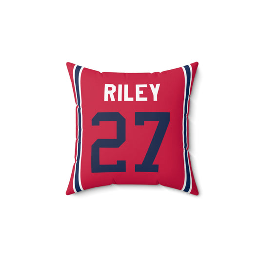 Austin Riley Atlanta Braves Pillow