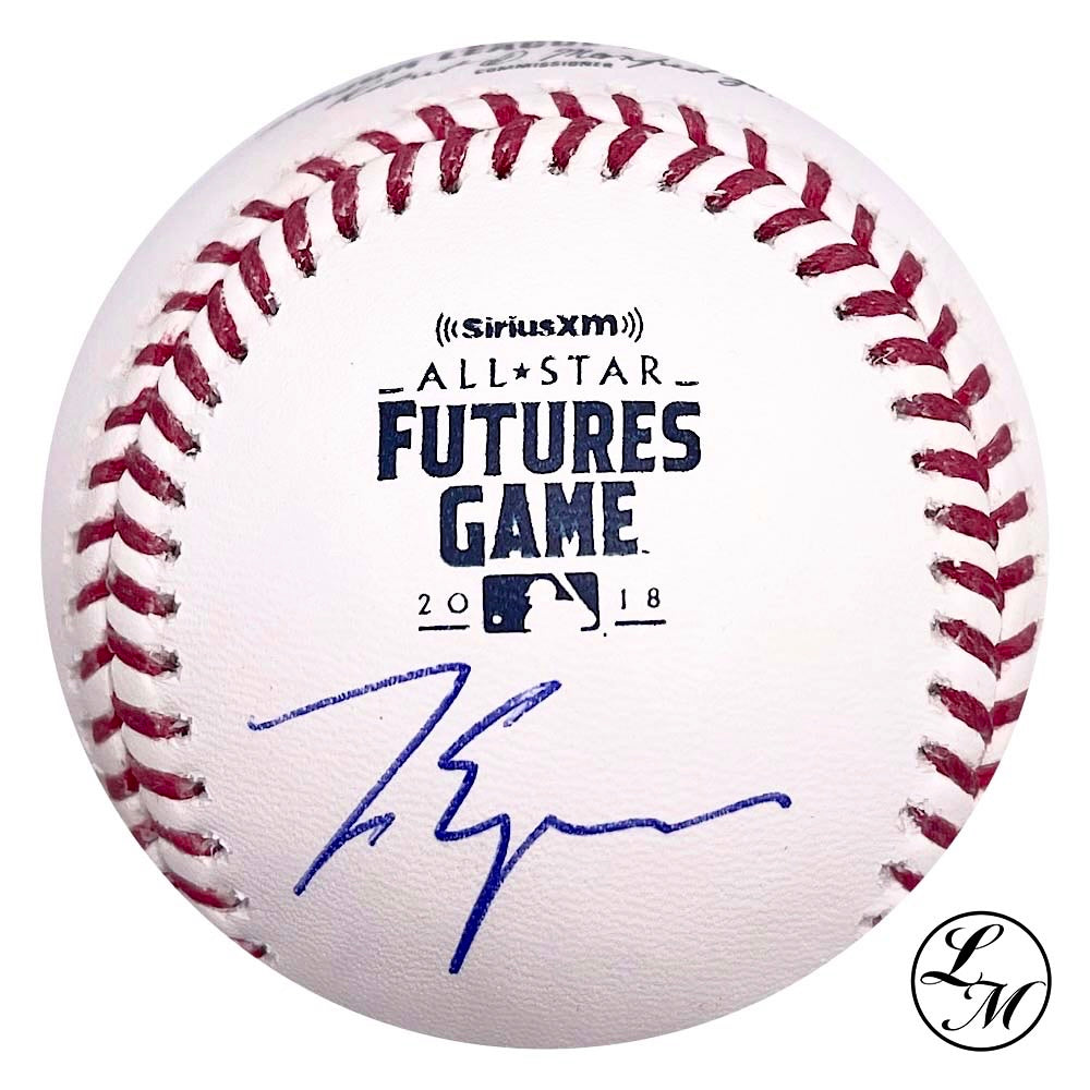 Matt Manning Tigers Autographed 2018 Futures Game Baseball JSA COA