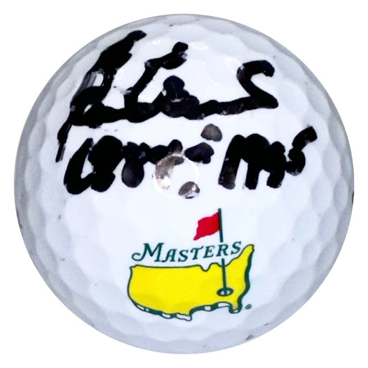 Ben Crenshaw Autographed Masters Golf Ball JSA COA