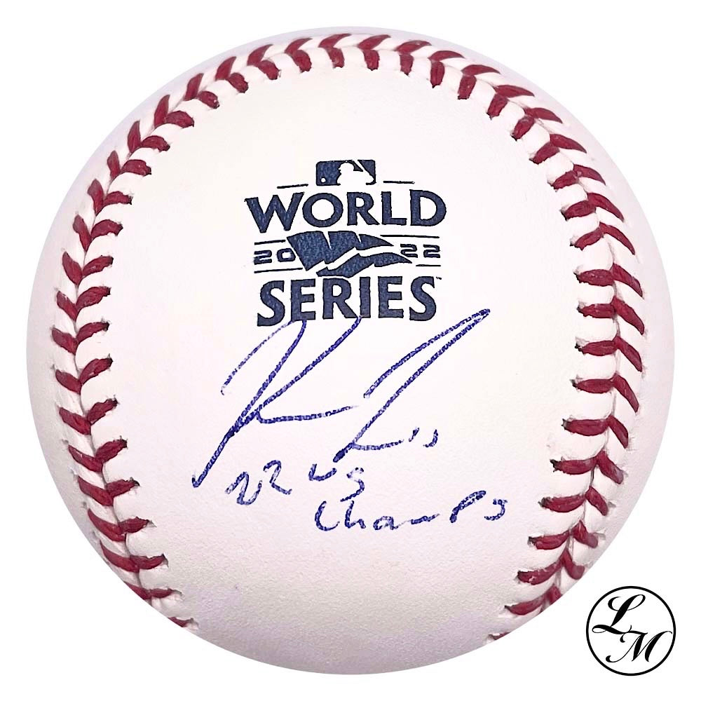 Korey Lee Astros Autographed World Series Baseball JSA COA