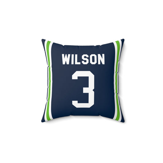 Russell Wilson Seattle Seahawks Pillow