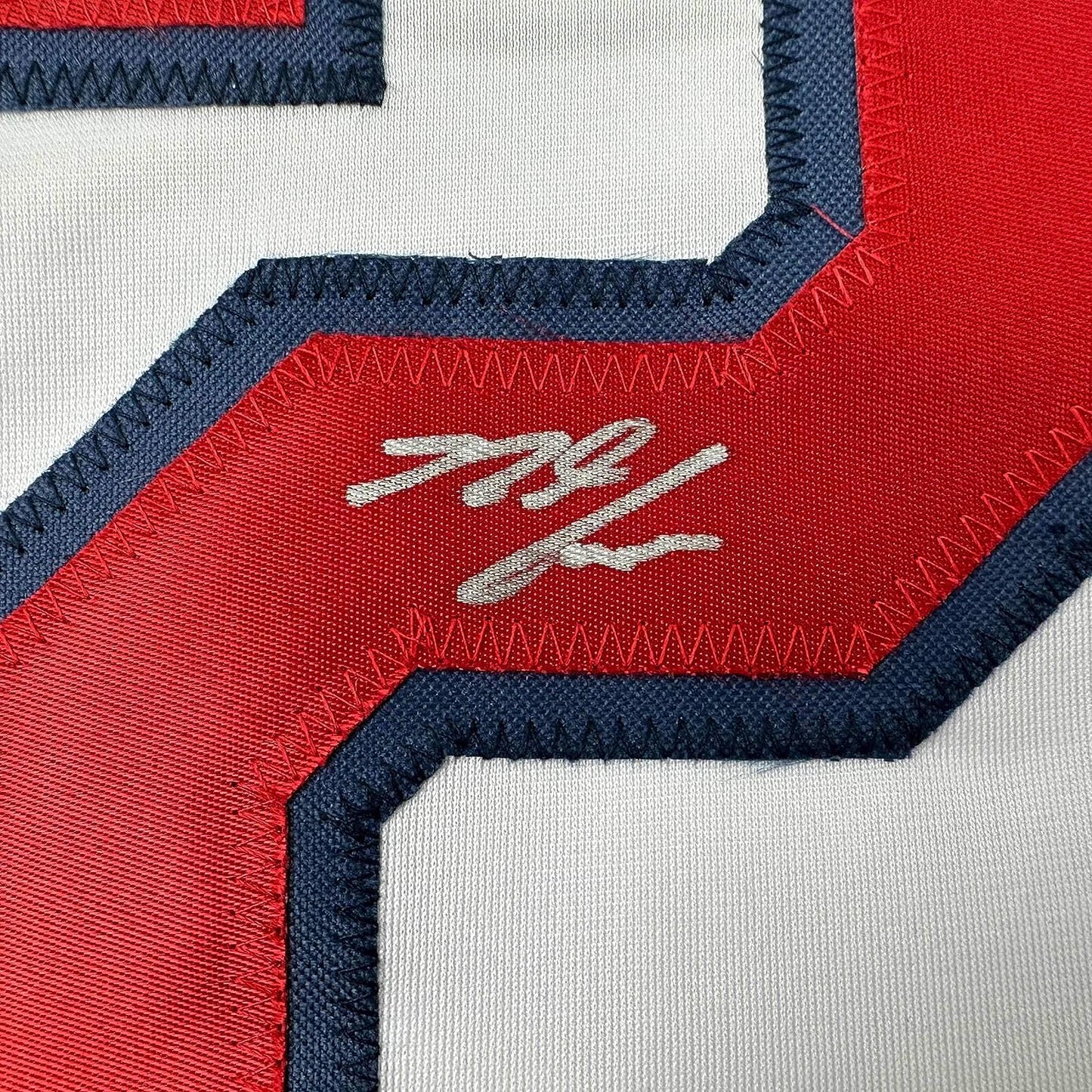Framed Autographed/Signed Nolan Arenado 35x39 St. Louis White Baseball Jersey JSA COA