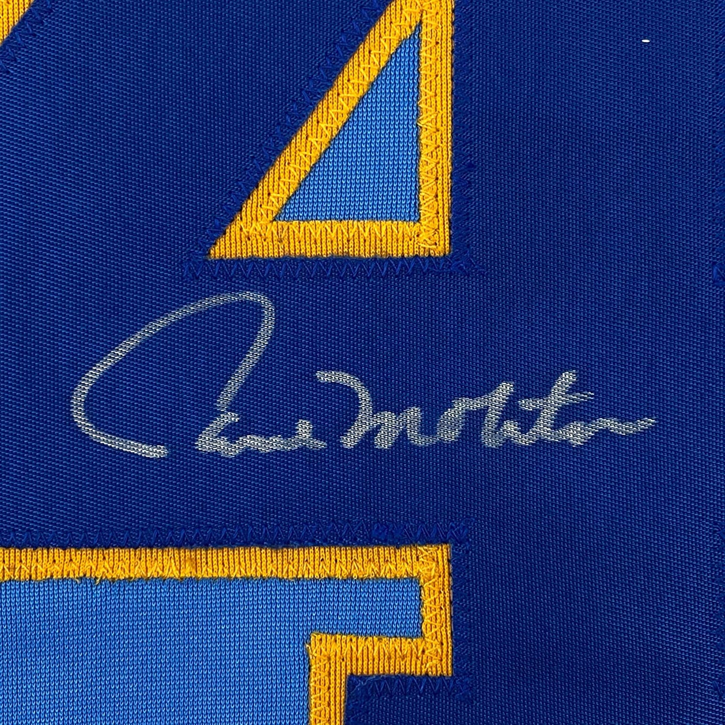 Framed Autographed/Signed Paul Molitor 35x39 Milwaukee Blue Baseball Jersey JSA COA