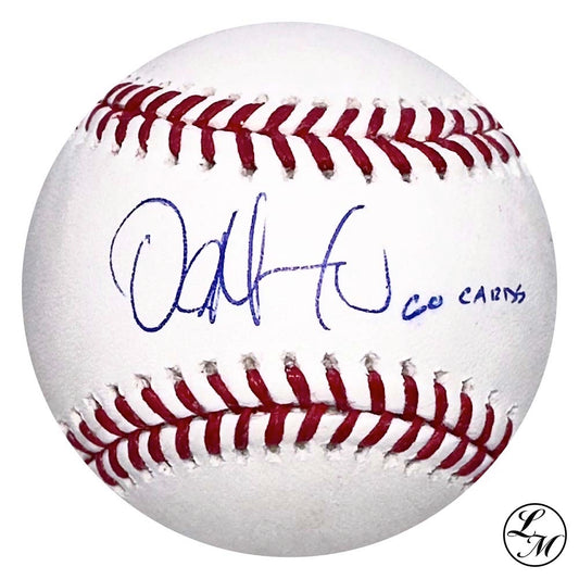 Oliver Marmol Cardinals Autographed Official Major League Baseball “Go Cards”