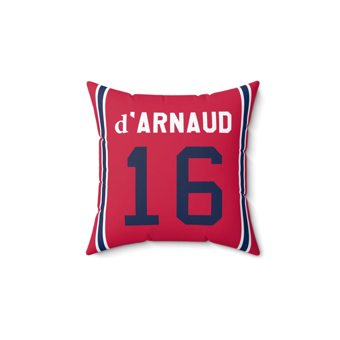 Travis d'Arnaud Atlanta Braves Pillow