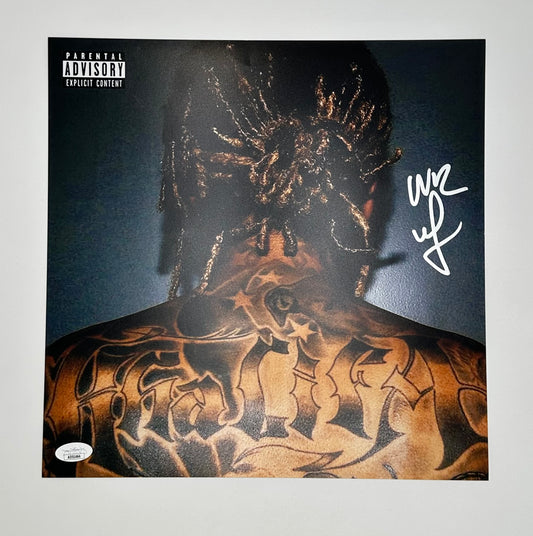 Wiz Khalifa Autographed 12x12 Photo Khalifa Album JSA COA