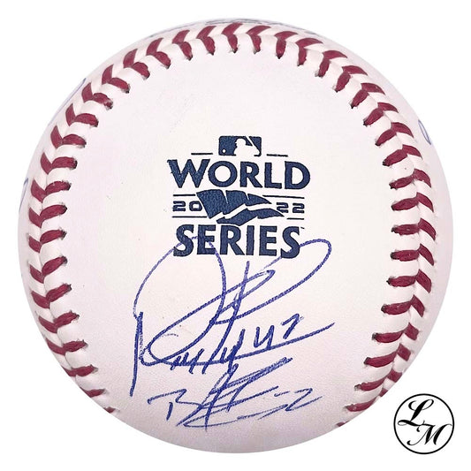 Houston Astros Autographed Team 2022 World Series Baseball