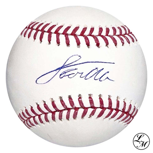 Luis Garcia Nationals Autographed Rawlings Official Major League Baseball