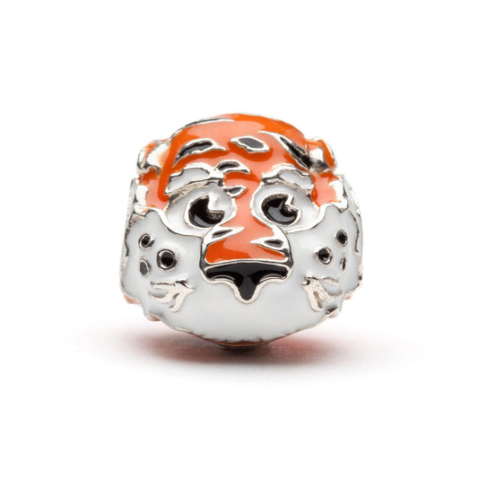 Auburn Bead Charm - Aubie Tiger