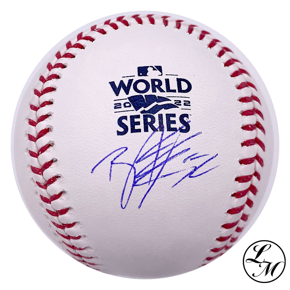 Bryan Abreu Houston Astros Autographed 2022 World Series Baseball JSA COA